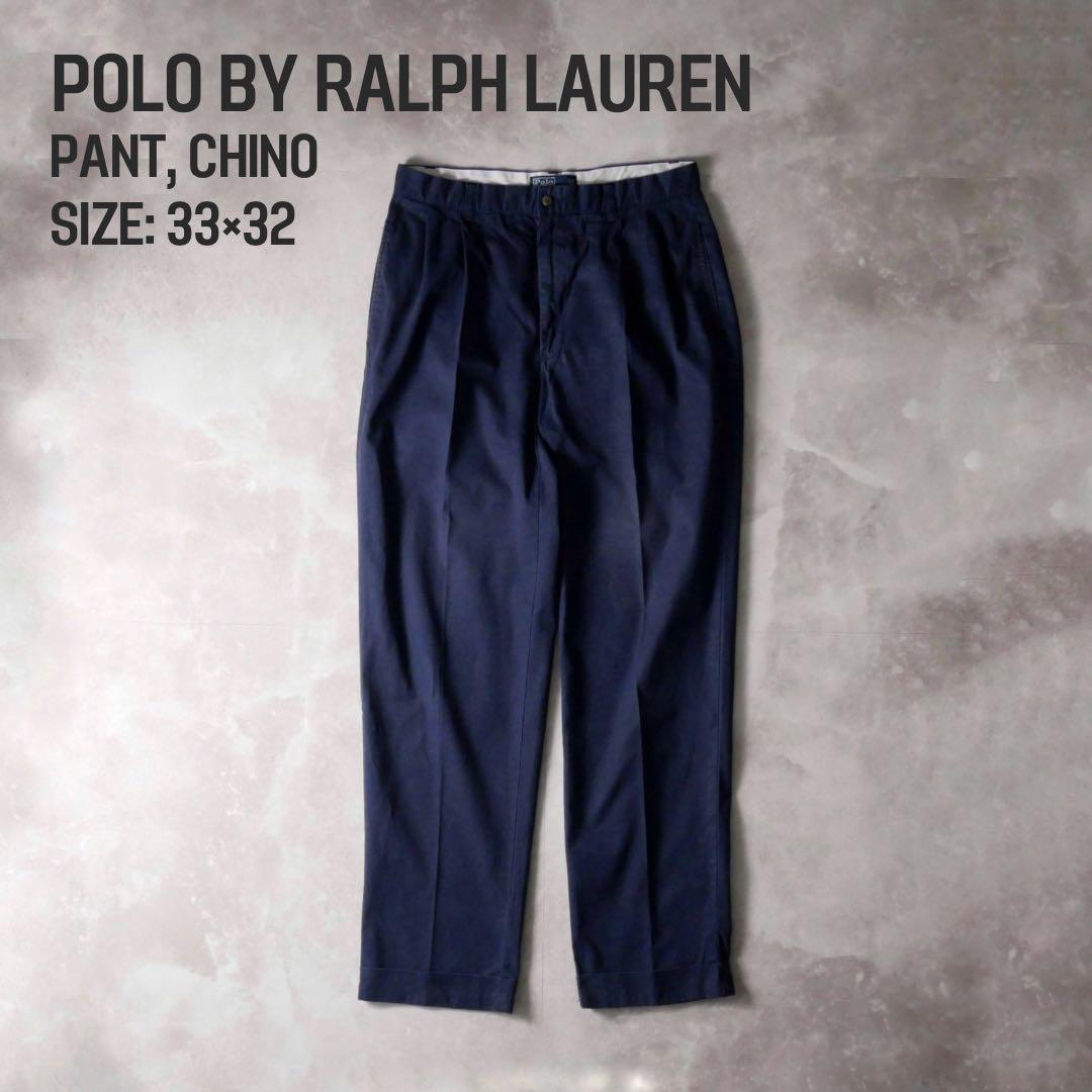 Ralph Lauren 90s Polo Chino HAMMOND PANT Navy 33