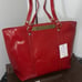 PATRICIA NASH Discovery Leather Bonzano Tote Ruby Red Large Bag AUTHENTIC NWT