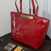 PATRICIA NASH Discovery Leather Bonzano Tote Ruby Red Large Bag AUTHENTIC NWT