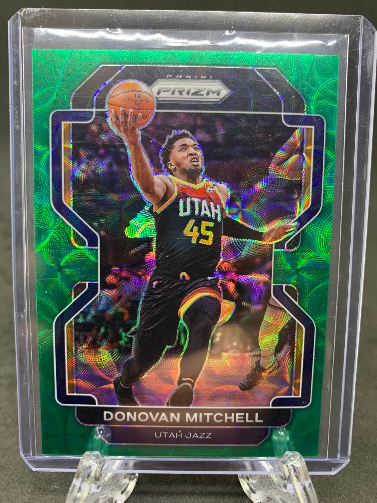 2022-23 Mosaic Basketball Jam Masters Mosaic Green Prizm #8