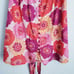 Anthropologie HTF Fei Retro Floral Silk Blend Blouse