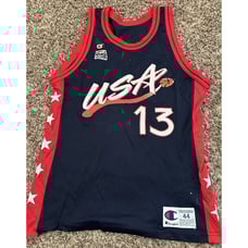 Vintage USA Basketball Dream Team Champion Jersey Men's 44 Shaquille O' Neal #13