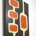 Mid Century Modern Unique Geometric Abstract Painting on Canvas Original Artwork