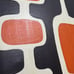 Mid Century Modern Unique Geometric Abstract Painting on Canvas Original Artwork