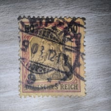 1902-1917 50pf German Deutsches Reich stamp