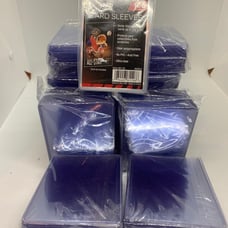 400 lot!! Toploaders And sleeves