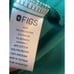 FIGS Bellery Scrub Jacket Small Full Zip Green W18SW1007 1756 Nursing Cardigan