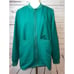 FIGS Bellery Scrub Jacket Small Full Zip Green W18SW1007 1756 Nursing Cardigan