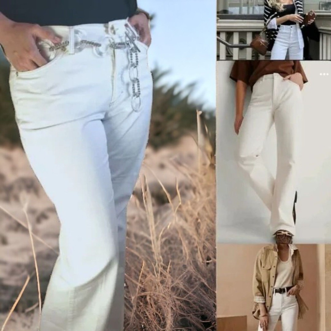 Escada Sport White Kate Jeans