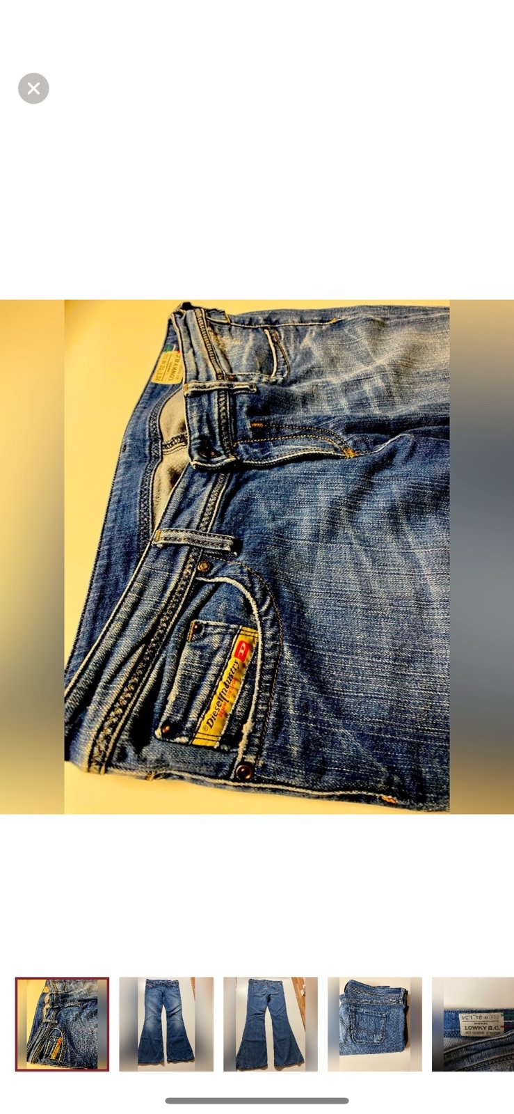 Women’s Diesel Lowky B.C. Flare Jeans