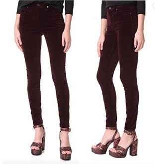 Citizens of Humanity Rocket High Rise Skinny Velvet Jeans