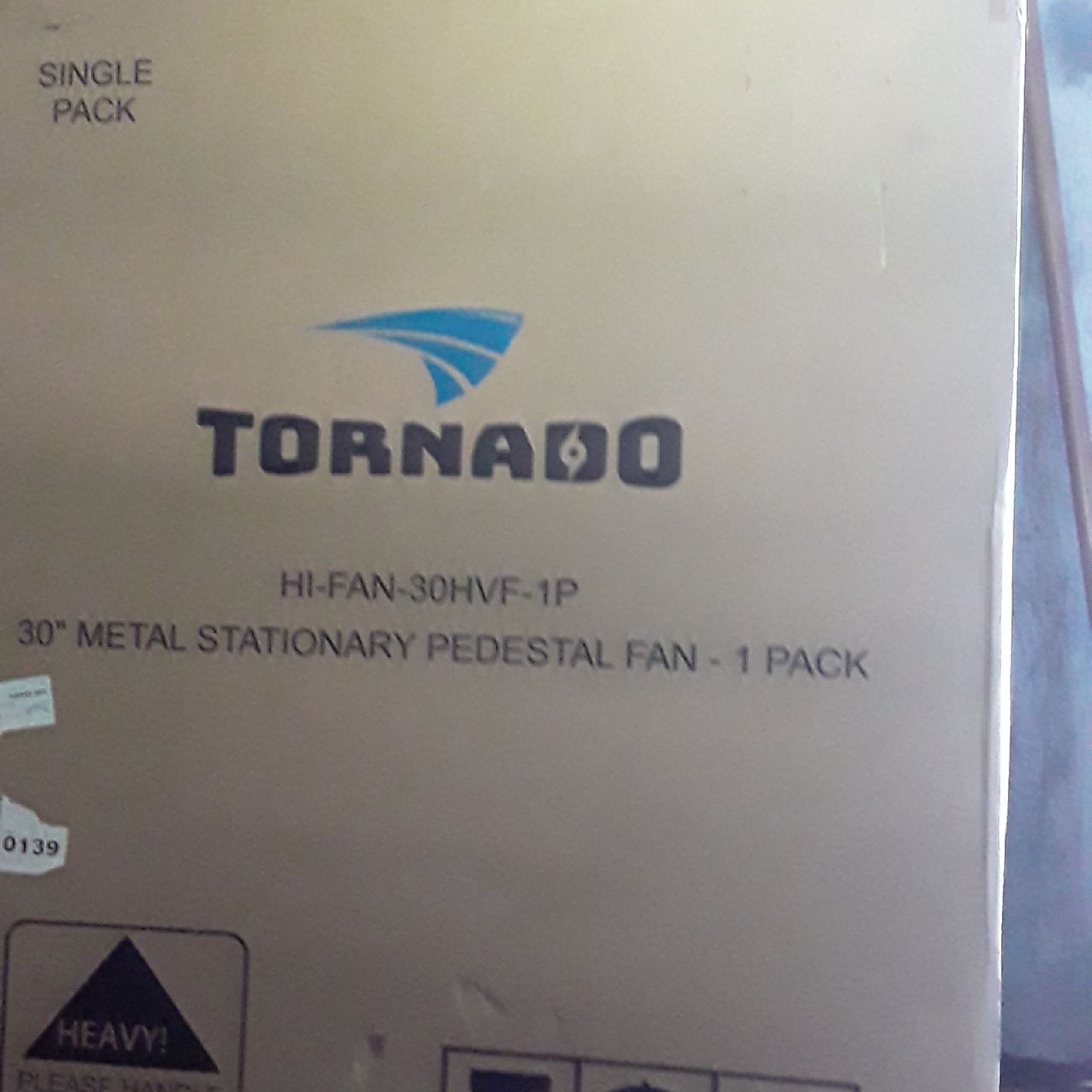 Tornado fan 30 inch brand new in box