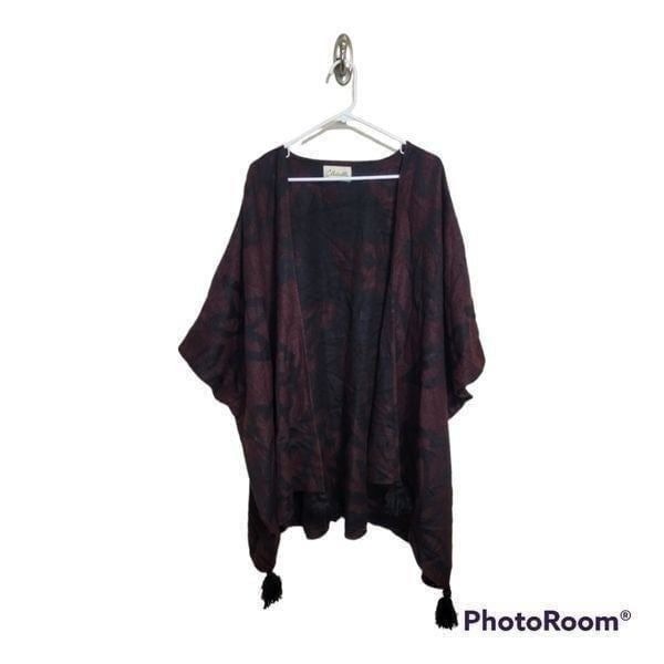 Cleobella Floral Tassel Waterfall Cardigan