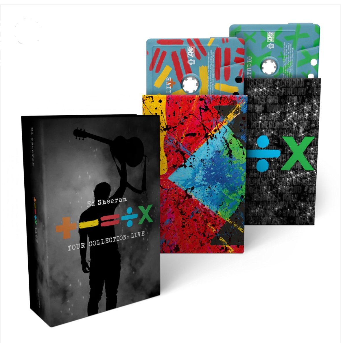 Ed Sheeran- ‘+-=÷×’ (MATHEMATICS TOUR COLLECTION: LIVE) Cassette Tape-New 2