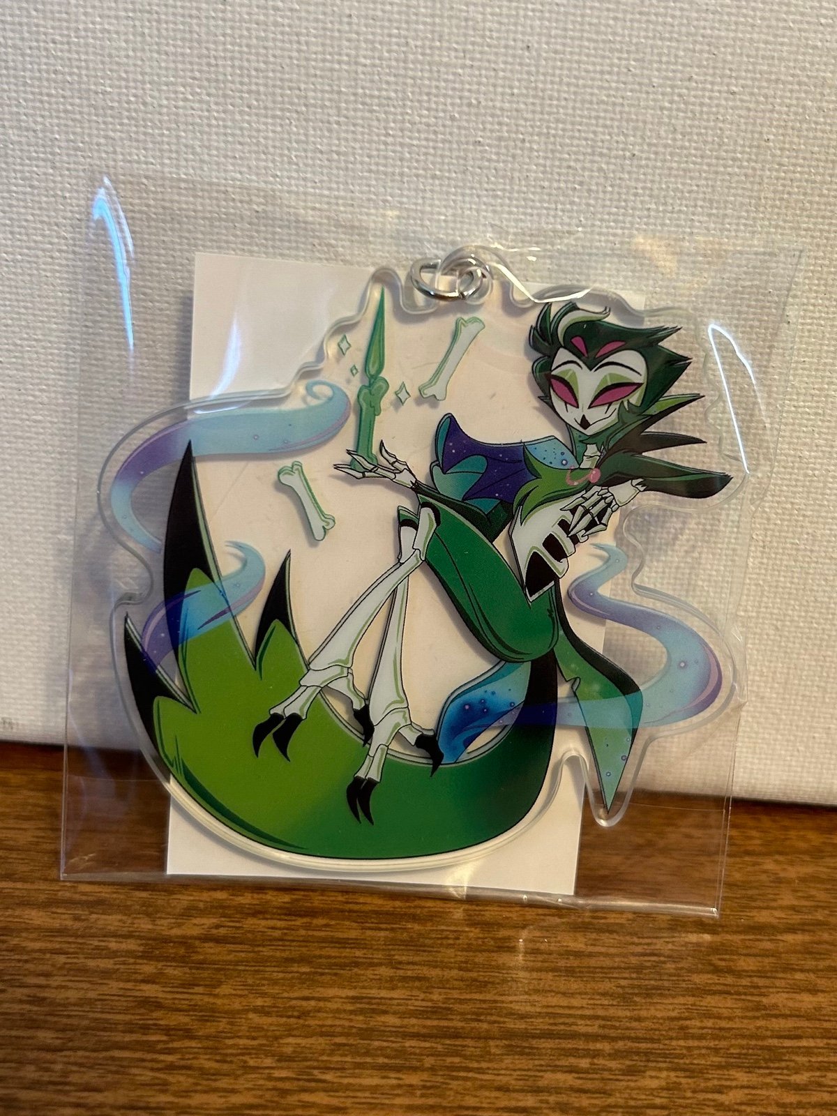 Helluva Boss Halloween Skeleton Stolas Keychain