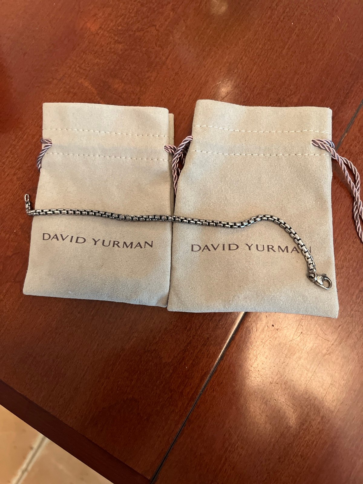 David Yurman Box Chain Bracelet
