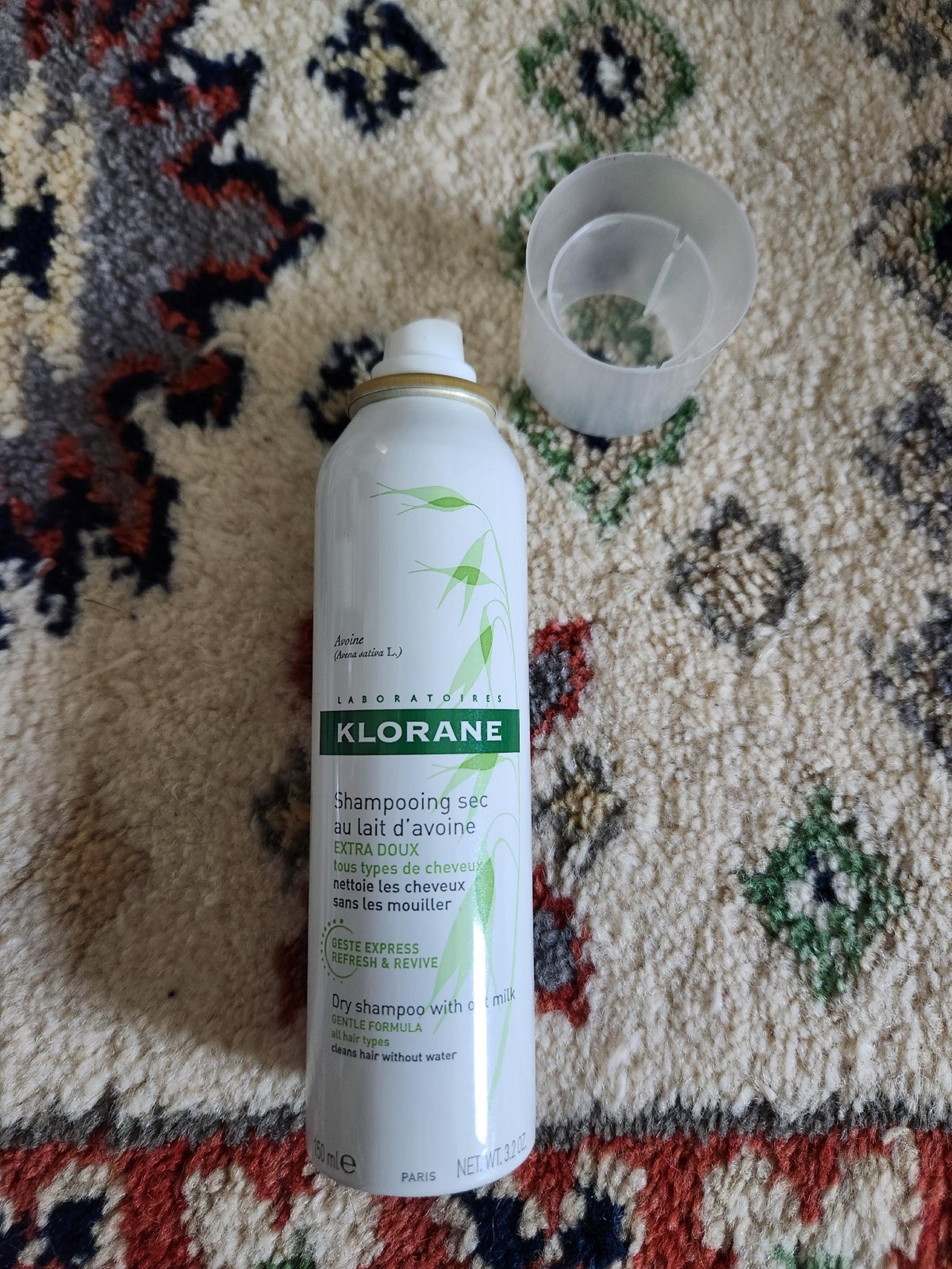 ~Klorane dry shampoo with oat milk