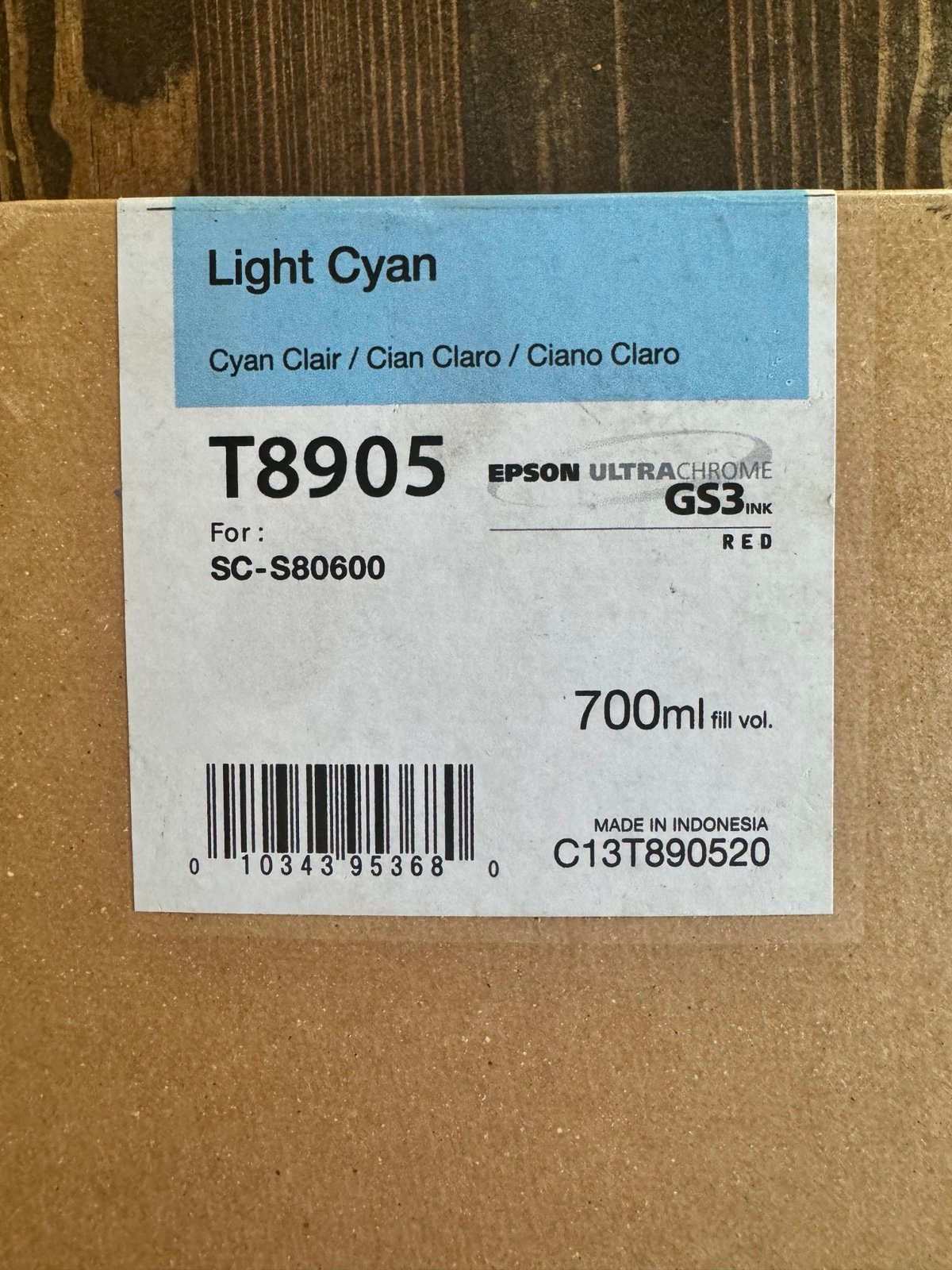 Epson T8905 light Cyan