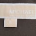 Michael Kors Tiger Striped Scoop Neck Grommet Rope Detailed Cropped Blazer Sz 0
