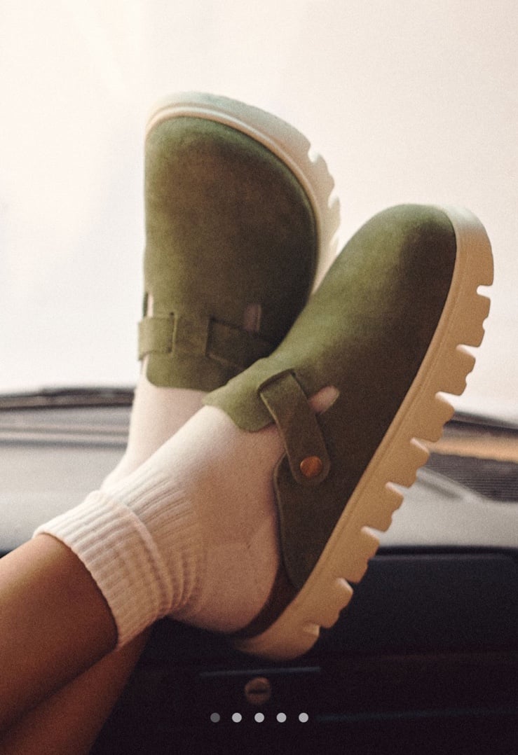 Birkenstock Boston Chunky Clogs - Size EU 36