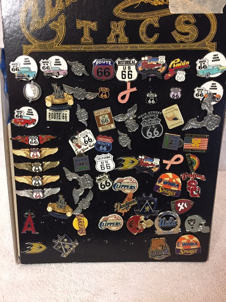 Route 66 pins and others