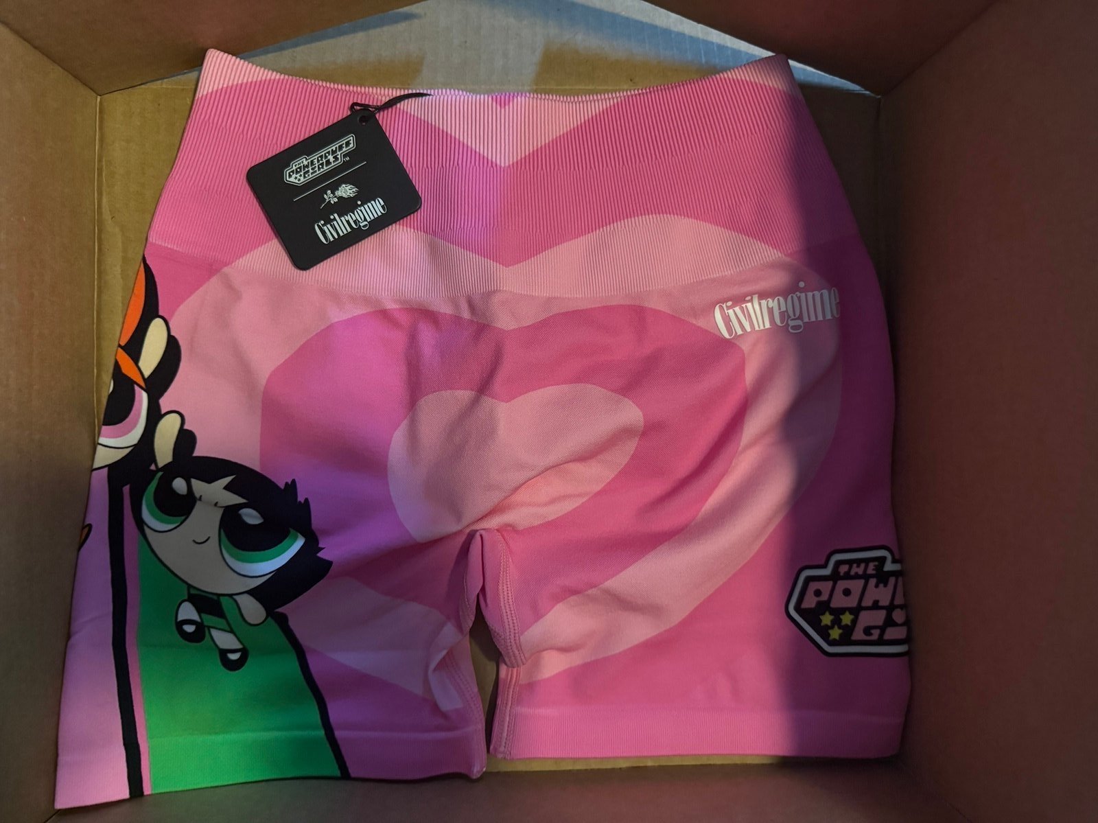 Civil Regime POWERPUFF GIRLS SHORTS Size M