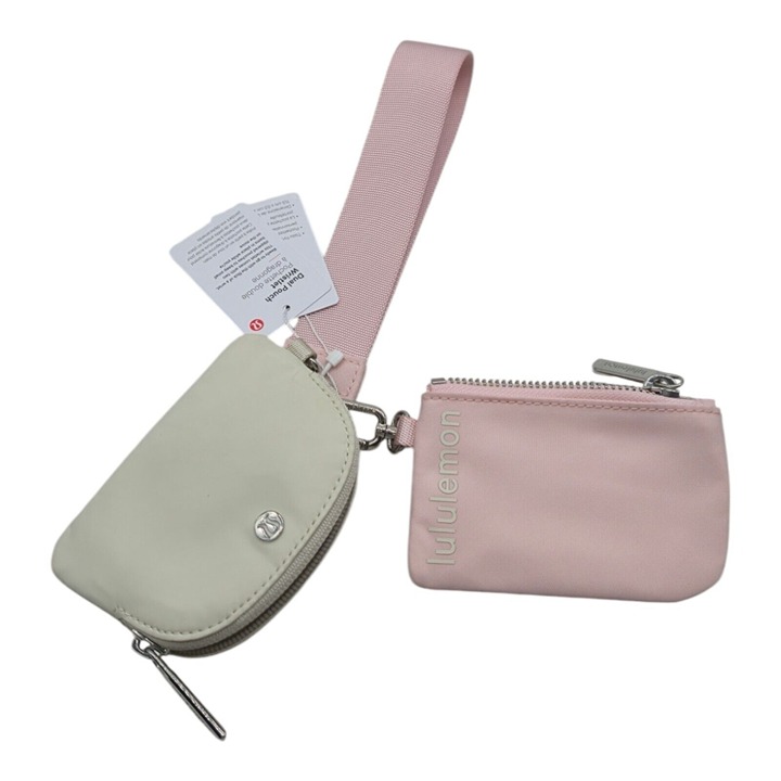 Lululemon Wallet Women Multi Dual Pouch Wristlet Athleisure Sportswear Crossfit
