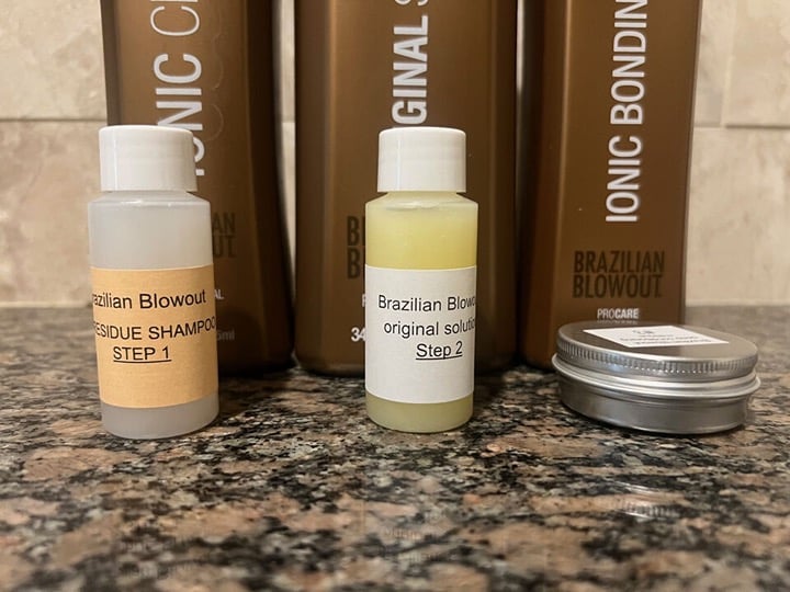 Brazilian Blowout original solution kit 1oz ships same day step 1-2-3 DIY a20
