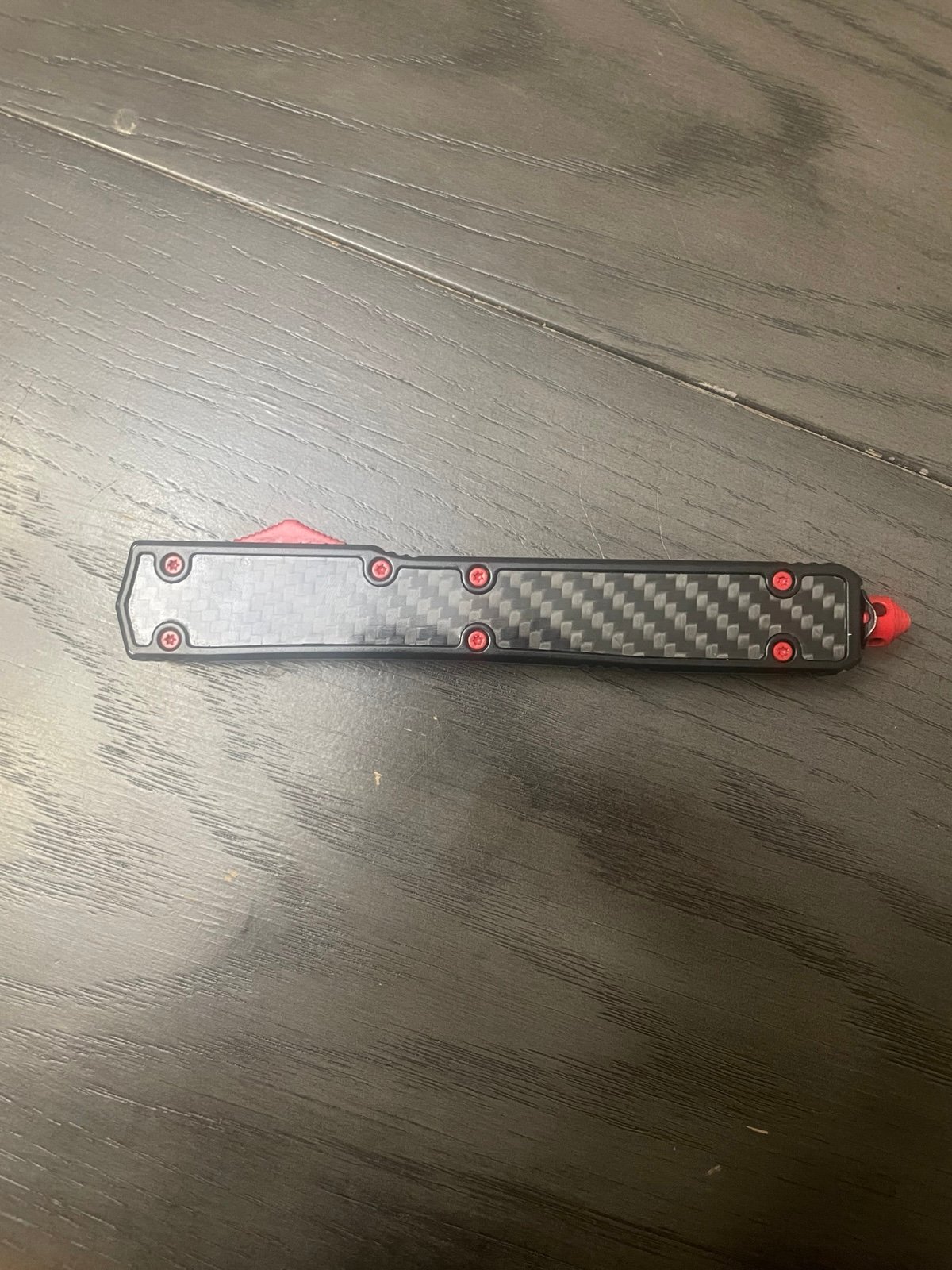 440C Stainless Steel OTF - detail
