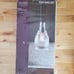 Home Decorators Gardiner 1-Light Black Mini Pendant with Smoke Tint Glass Shade