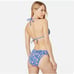 Lilly Pulitzer Jamya Top Multi Blue Peri Takin It Easy Bikini Set.