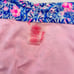 Lilly Pulitzer Jamya Top Multi Blue Peri Takin It Easy Bikini Set.