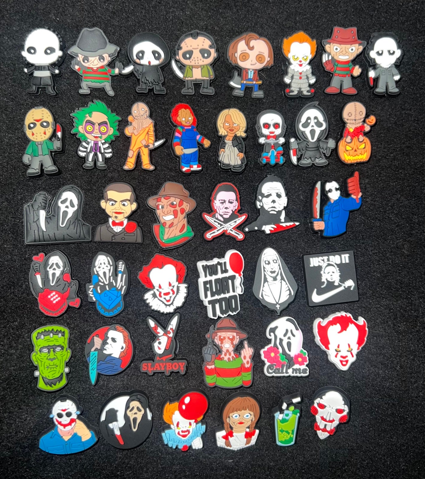 Scary/Horror Characters Croc Charms