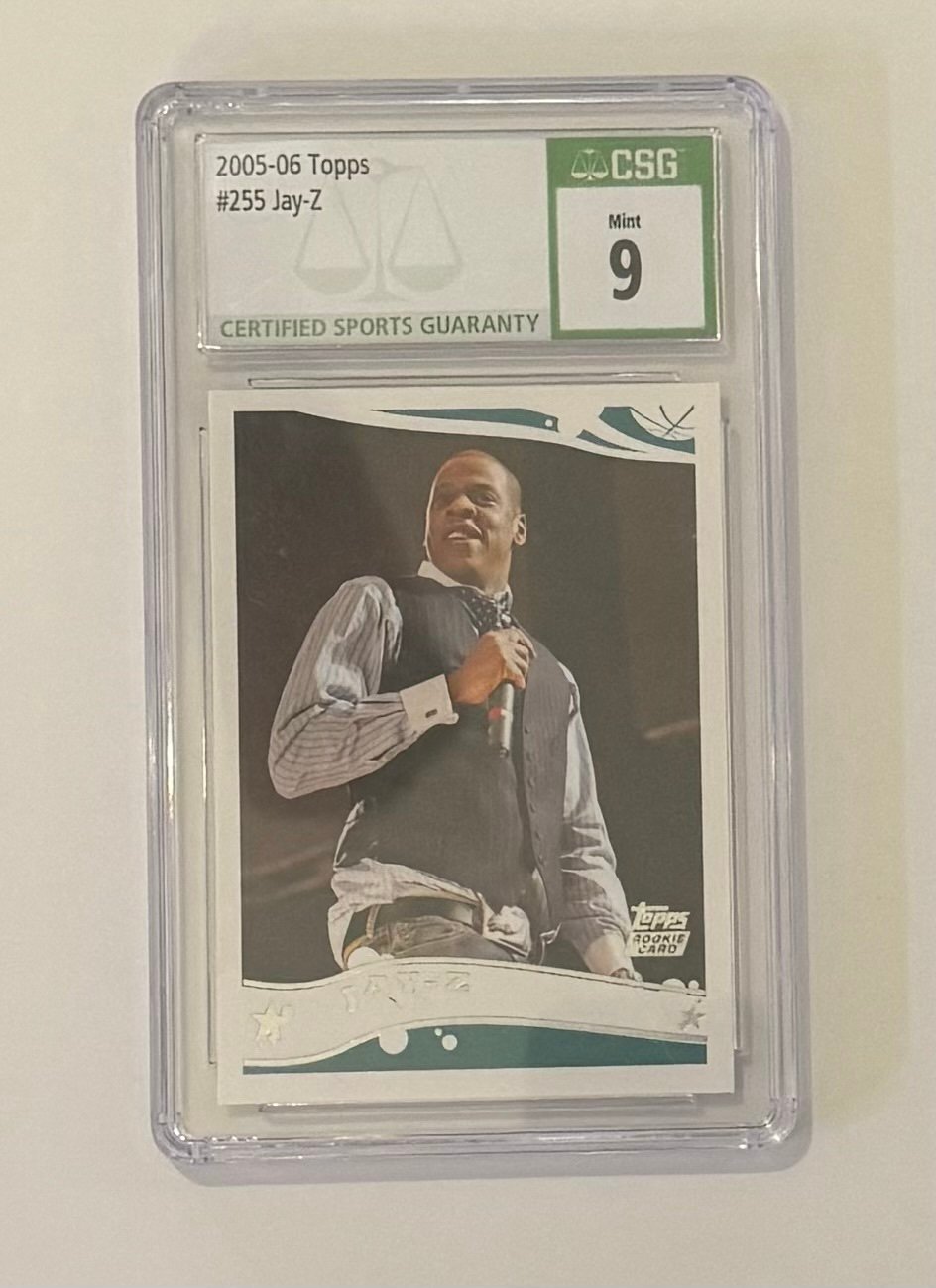 Jay Z Graded RC Card