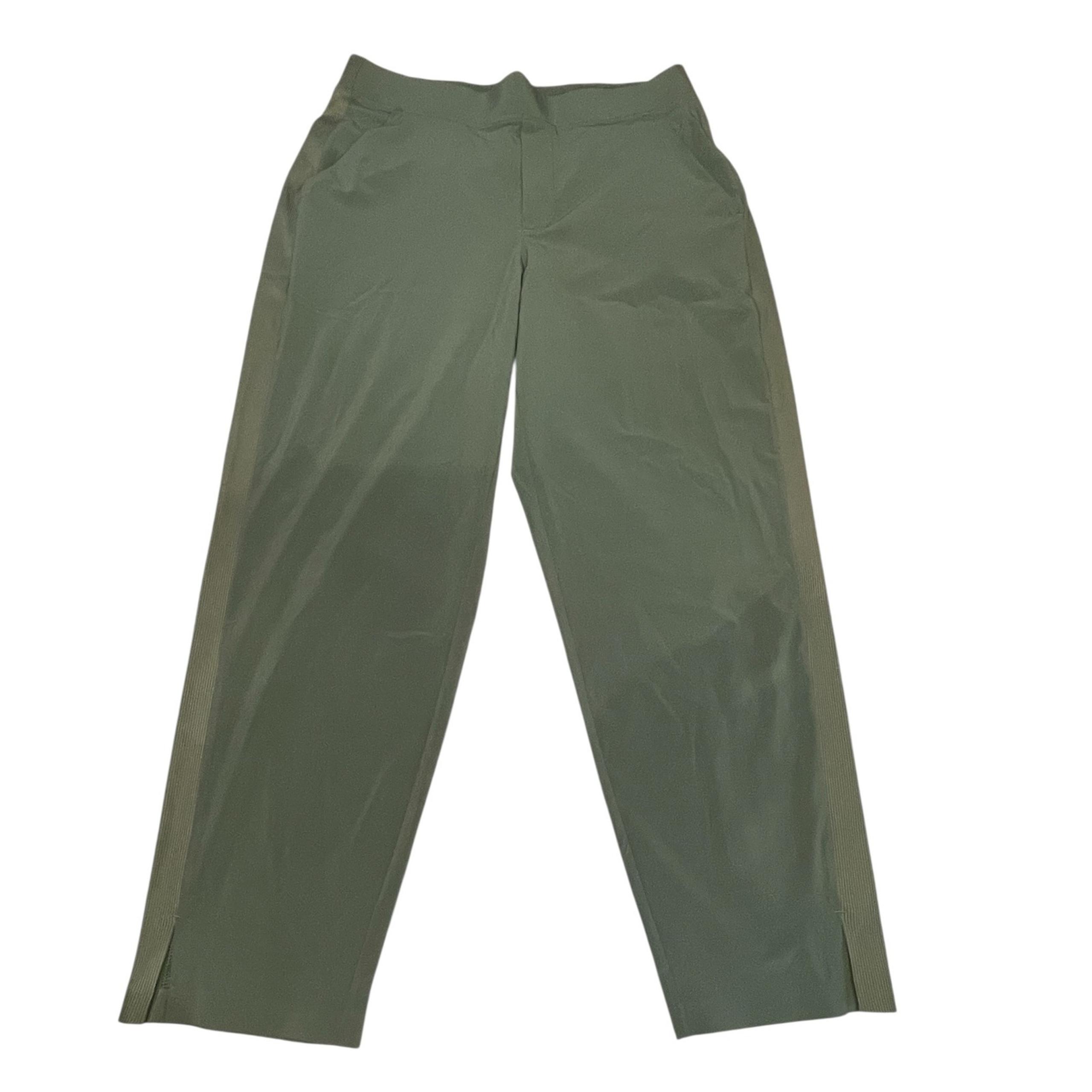 Athleta Brooklyn Ankle Utility Pants Women's Size 8 Petite Green Performance