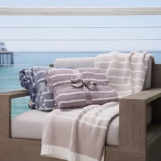 Throw Blanket Striped - New- by Barefoot Dreams