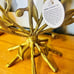 New Menorah Gold Plated from Sur La Table