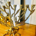 New Menorah Gold Plated from Sur La Table