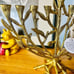 New Menorah Gold Plated from Sur La Table