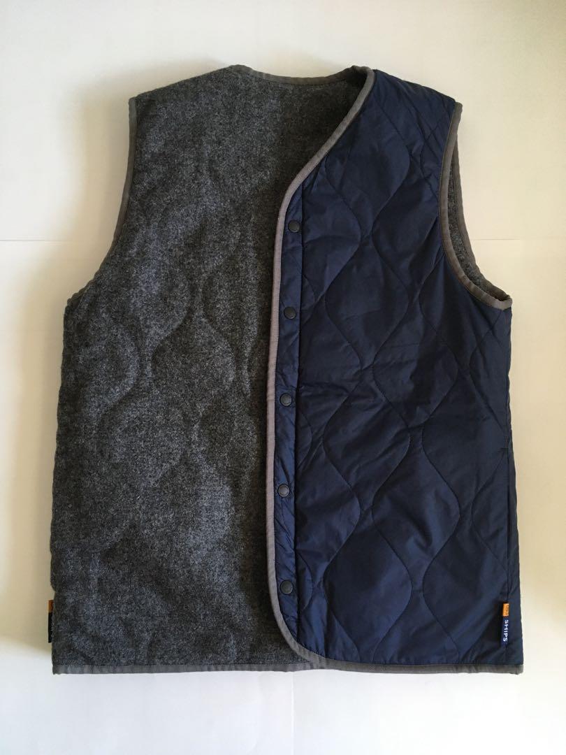 SHIPS Exclusive Snugpak Quilted Reversible Vest, Size M