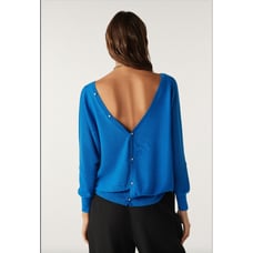 NWT! BA&SH Elsy Jumper in Electrique Blue
