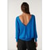 NWT! BA&SH Elsy Jumper in Electrique Blue