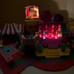1994 Polly Pocket Light Up Magical Mansion - Working Lights - Vintage Bluebird