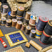 Vintage Large Sewing Lot- Glossilla, Royal Society, American Thread CO + MORE