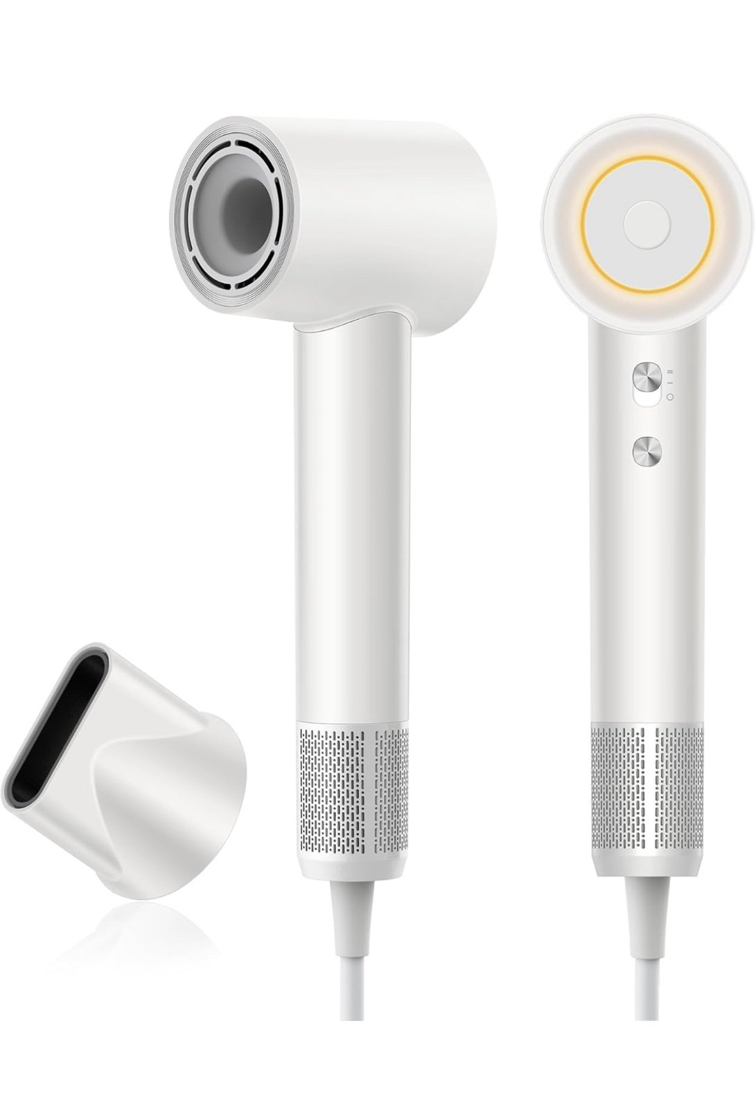 Hair Dryer, zhiyangfei Negative Ion Blow Dryer for Women Men, 110, 000 RPM Brush