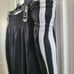 Adidas Joggers 3-Stripe Pants Black and White Size Medium Mens Track Pants
