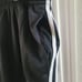 Adidas Joggers 3-Stripe Pants Black and White Size Medium Mens Track Pants