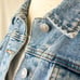 Vintage 90s Cropped Light Wash Jeanology Boxy Denim Jean Jacket - XS-Medium