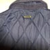 JANIE & JACK Quilted Barn Coat Boys 12-18 months Navy Blue Baby Toddler Jacket
