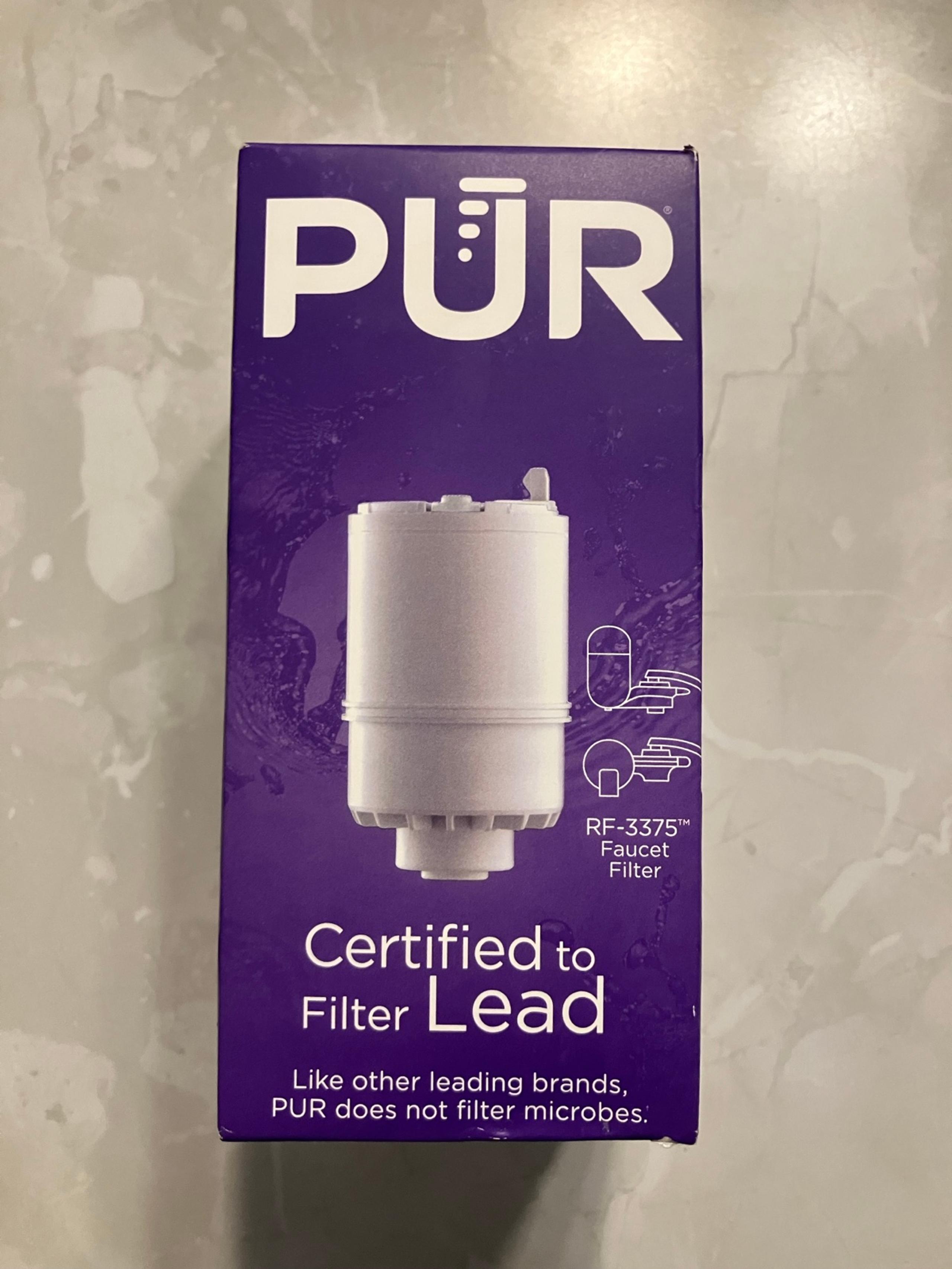 PUR RF-3375 Faucet Mount Replacement Water Filter Multi 100 Gallons NIB